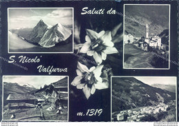 D260- Cartolina Provincia Di Sondrio - Saluti Da S.nicolo' Valfurva 4 Vedutine - Sondrio
