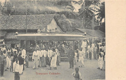 Sri Lanka - COLOMBO - Tramcars - Streetcar - York Street - Publ. Skeen Photo  - Sri Lanka (Ceylon)