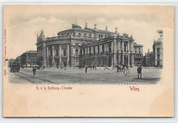 Österreich - Wien - Geprägte Karte - K. U K. Hofburg Theater - Verlag Stengel & Co 4534 - Wien Mitte