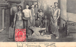 South Africa - Robinson Deep Gold Mine - Blacksmith Shop, 1,900 Feet - Publ. Unknown 4 - South Africa