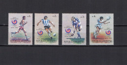 Argentina 1988 Olympic Games Seoul, Football Soccer, Hockey, Tennis Etc. Set Of 4 MNH - Summer 1988: Seoul