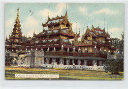 MYANMAR Burma - MANDALAY - Queen's Golden Kyoung - Publ. D.A. Ahuja 138 - Myanmar (Burma)