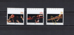 Australia 1988 Olympic Games Seoul, Basketball Etc. Set Of 3 MNH - Zomer 1988: Seoel