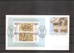 Mythologie - Sculptures ( FDC De Grèce De 1984 à Voir) - Mitologia