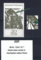 DDR Mi-Nr. 1234 F 16 Plattenfehler Postfrisch - Siehe Beschreibung Und Bild - Abarten Und Kuriositäten