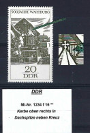 DDR Mi-Nr. 1234 F 16 Plattenfehler Postfrisch - Siehe Beschreibung Und Bild - Varietà E Curiosità