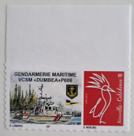 VARIETE CAGOU PERSONNALISE LOGO GENDARMERIE MARITIME DE LUNARDO TETE DE CAGOU FLUORESCENT & NON FLUORESCENT TB - Ongebruikt