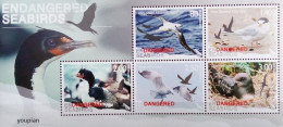 New Zealand 2014, Endangered Seabirds, MNH S/S - Nuovi