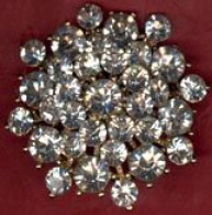 ** BROCHE  MULTI - BRILLANTS ** - Spille