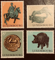 LUXEMBOURG 1973 Y&T N°808 A 811 ** - Unused Stamps