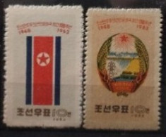 Corée Du Nord 1963 / Yvert N°470-471 / ** (sans Gomme) - Korea, North