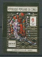 Kongo (Brazzaville) 1991 Olympiade Albertville 1254 B Postfrisch - Mint/hinged