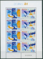 Macau 1998 Jahr Des Meeres: Wal, Segelschiff, Vögel 969/70 K Postfrisch (C6918) - Blocks & Sheetlets