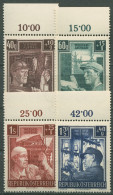 Österreich 1951 Wiederaufbau Mit Oberrand 960/63 OR Postfrisch - Nuevos