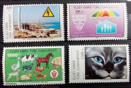 Northern Cyprus 1992, Anniversaries, MNH Stamps Set - Nuovi