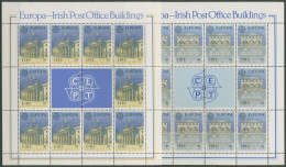 Irland 1990 Europa CEPT Postalische Einrichtungen 716/17 K Postfrisch (C16438) - Blocks & Kleinbögen