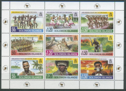 Salomoninseln 1998 Melan. Handels- U. Kulturshow 971/79 K Postfrisch (C25455) - Solomon Islands (1978-...)