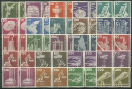 Berlin 1975/82 Industrie & Technik Wg. Paare 494/507, 582/86, 668/72 Postfrisch - Unused Stamps