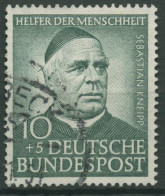 Bund 1953 Wohlfahrt Helfer Der Menschheit Mit Wasserzeichen 4 Y 174 Y Gestempelt - Usados