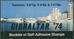 Gibraltar 1974 100 Jahre Weltpostverein UPU MH 1 Postfrisch (C30967) - Gibraltar