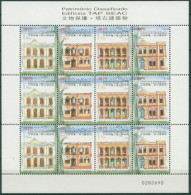 Macau 1999 Kulturdenkmäler: Gebäude In Tap-Seac 1037/40 K Postfrisch (SG6923) - Blocks & Sheetlets