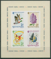 Ungarn 1964 Tag Der Briefmarke IMEX'64 Block 42 B Postfrisch (C92397) - Blokken & Velletjes