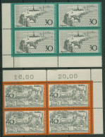 Bund 1972 Helgoland, Heidelberg 746/47 4er-Block Ecken Postfrisch (R80044) - Ongebruikt