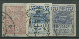 Estland 1919/20 Symbole Möwen 9/11 Gestempelt - Estonie