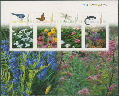 Kanada 2006 Gartenbau Pflanzen Tiere 2321/24 Postfrisch (C97445) - Unused Stamps
