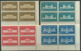 Bund 1970 Olympiade München 624/27 4er-Block Ecke 4 FN Postfrisch (R80103) - Ongebruikt