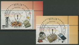 Bund 2011 Deutsche Erfindungen 2891/92 Ecke 2 Mit TOP-ESST Berlin (E3953) - Used Stamps