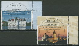 Bund 2013 Burgen Und Schlösser 2972/73 Ecke 2 Mit TOP-ESST Berlin (E3972) - Used Stamps