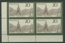 Bund 1970 Freiburg/Breisgau 654 4er-Block Ecke 3 Postfrisch (R80041) - Ongebruikt