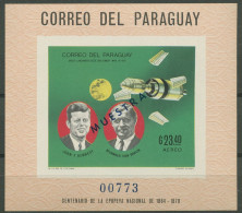Paraguay 1969 Von Braun, John F. Kennedy Block 127 "MUESTRA" Postfrisch (C80501) - Paraguay