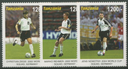 Tansania 2005 75 Jahre Erste Fußball-WM In Uruguay 4312/14 Postfrisch - Tanzanie (1964-...)