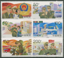 China 1998 Volkspolizei 2886/91 Postfrisch - Ungebraucht