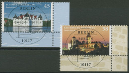 Bund 2013 Burgen Und Schlösser 2972/73 Ecke 4 Mit TOP-ESST Berlin (E3974) - Used Stamps