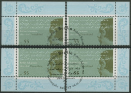 Bund 2010 Komponist Robert Schumann 2797 Alle 4 Ecken Gestempelt (E3914) - Used Stamps
