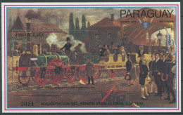 Paraguay 1985 150 Jahre Deutsche Eisenbahn Block 419 Postfrisch (C27920) - Paraguay