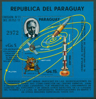 Paraguay 1975 Kurt Debus - Weltraumforscher Block 241 Postfrisch (C18781) - Paraguay