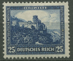 Deutsches Reich 1931 Heidelberg, Schloß 461 Mit Falz, Kl. Zahnfehler (R80612) - Unused Stamps