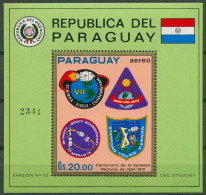 Paraguay 1971 Embleme Des Apolloprogramms Block 162 Postfrisch (C80507) - Paraguay