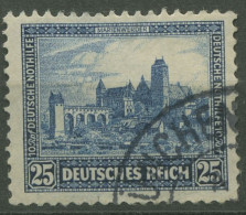 Deutsches Reich 1930 Nothilfe Bauwerke 452 A Gestempelt, Dünne Stelle (R80607) - Usati