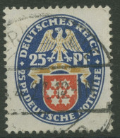 Deutsches Reich 1926 Nothilfe Wappen 400 Gestempelt, Dünne Stelle (R80620) - Gebruikt