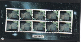 HOLOGRAMS - NEW ZEALAND - 1994- MAN ON MOON £1.50 SHEETLET OF 10  MINT NEVER HINGED, SG CAT £22.50 - Hologramas