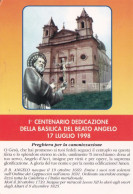 Calendarietto - Basilica Santuario Beato Angelo - Acri Cosenza - Anno 1998 - Formato Piccolo : 1991-00