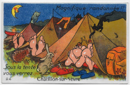 Châtillon Sur Sèvre, Mauléon, Carte à Système - Mauleon