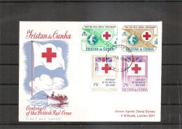 Tristan Da Cunha - Croix -Rouge ( FDC De 1970 à Voir) - Tristan Da Cunha