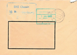 DDR Brief ZKD 1965 DHZ Chemie Brandenburg - Service Central De Courrier