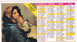 Calendarietto - Incontro Alla Luce - Anno 1998 - Petit Format : 1991-00